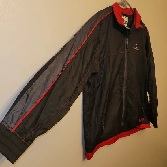 Dale Earnhardt Jr #8 Chase Authentics Jacket size youth L(14/16) black and red - Picture 5 of 8